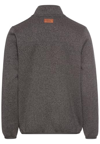 Suéter cárdigan de abrigo para hombre con cremallera camel active 7