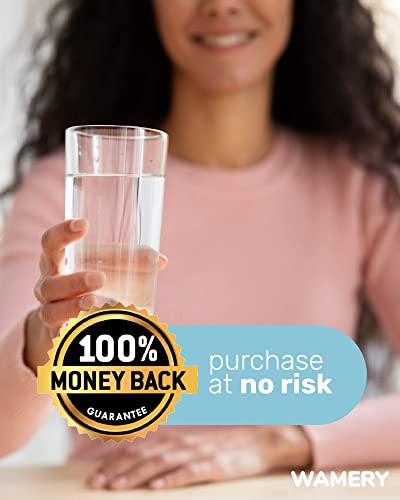 Wamery Certified Alkaline Water Filter Replacement Fits Brita And Wamery Pitcher Cartridges 3-Pack, Increases Water Ph. #TOP7