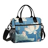 Photo Gallery famyily moonlight over flower pond - borsa per il pranzo da uomo, con manici, grande, con tracolla, per lavoro, insegnanti, cucina Photo Gallery famyily moonlight over flower pond - borsa per il pranzo da uomo, con manici, grande, con tracolla, per lavoro, insegnanti, cucina