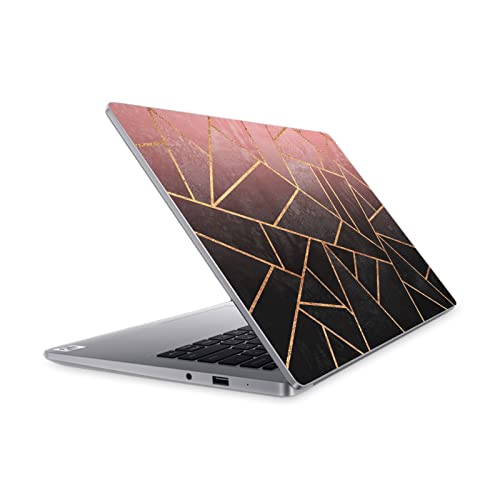 Sticker pour Mi Notebook 14 vinyle protecteur imprimé paillettes rose