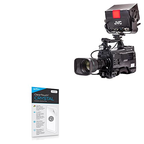 BoxWave Screen Protector Compatible with JVC VF-HP900 - ClearTouch Crystal (2-Pack), HD Film Skin - Shields from Scratches
