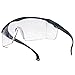 Produktbild Tector Basic Schutzbrille | blau/klar | EN 166 Zertifiziert | klare Scheibe | längen- und höhenverstellbare Bügel Kratzfest leicht Gute Qualität