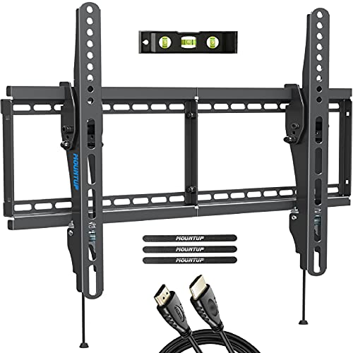 MOUNTUP UL Listed TV Wall Mount, Tilting TV Mount Bracket for Most 37-75 Inch Flat Screen/Curved TV Low Profile Wall…