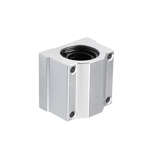 Miniatura 19 de uxcell SCS12UU Unidades lineales de bloque deslizante de rodamientos de bolas, diámetro de 0.472 in (paquete de 2)