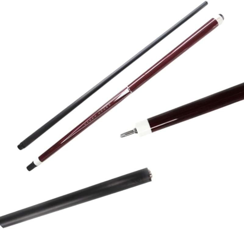 1/2 Break Cue Joint Black Ferrule White Joint Collar 12.9mm Fiberglass Tip 19oz