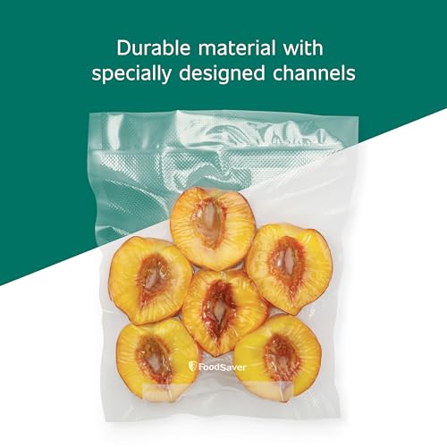 Image of FoodSaver Precut Vacuum Sealer Bags for Airtight Food Storage and Sous Vide Cooking, BPA-Free, 1 Quart, 44 Count (Pack of 4)