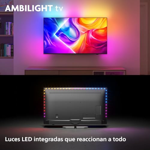Miniatura 2 de Philips Ambilight 'The One' 55PUS9010 4K Smart TV - Pantalla de 55 Pulgadas con P5 Picture Engine Ultra HD, Titan OS, Dolby Vision y Sonido Dolby Atmos