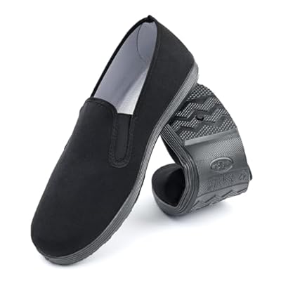 Zapatos de Kung Fu de Beijing Antiguos, Zapatos Unisex de Artes Marciales Tradicionales de Tai Chi con Parte Superior de Lona y Suela de Goma Antideslizante,duraderos y con diseño Cultural. Size 45 | Ya disponible en tu tienda friki favorita! En mundofriki.es!