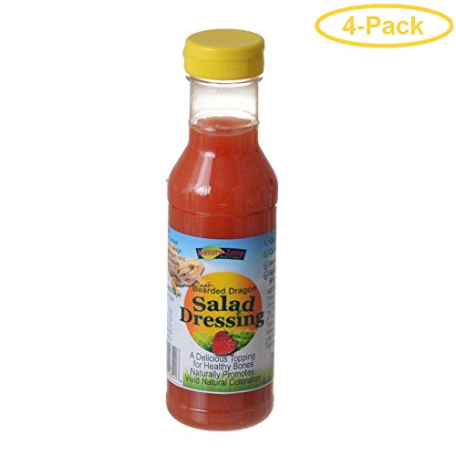 Nature Zone Bearded Dragon Salad Dressing 12 oz - Pack of 4