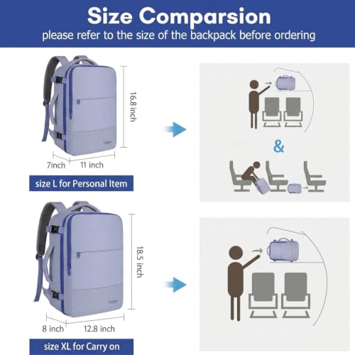 Taygeer Large Travel Backpack