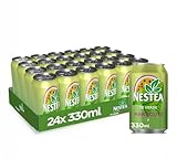 Nestea Té Verde con Maracuyá - Refresco de té sin gas. Bajo en calorías - Lata 330 ml - Pack de 24
