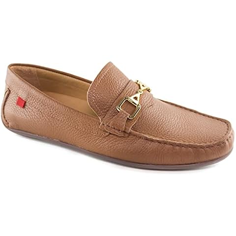 Mocasines de conducción de cuero genuino para hombre Cover