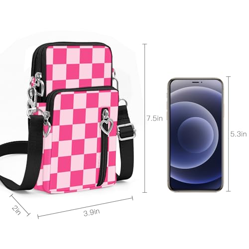Image of BIAOTIE Lightweight Small Crossbody bags Cell Phone Purses Travel Pouch Shoulder Bag for Women | Lightweight