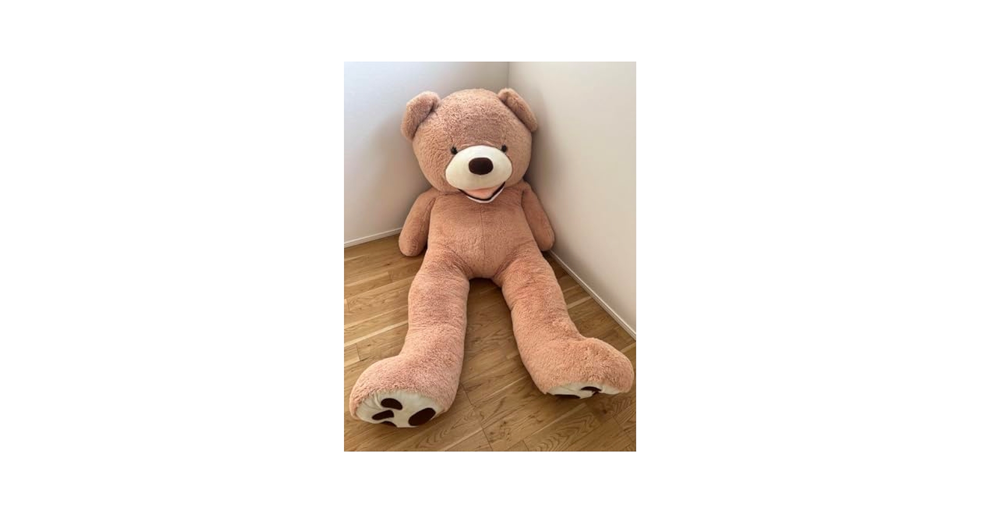Amazon.co.jp: plush toys クマ 大きいベージュのクマのぬい