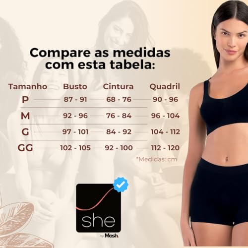 Kit 02 Top Sem Costura Regata Microfibra Sem Bojo Com Ajuste Anatômico She By Mash | 1 Preto - 1 Bra