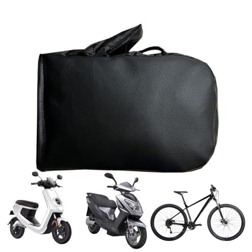 Manoplas Manillar Moto – Guantes Manillar Moto | Manoplas Invierno A Prueba De Viento & Impermeables | Muffs Térmicos Forrados De Felpa Reflectante Para Scooter, Motonieve, Bicicleta | Calientamanos P