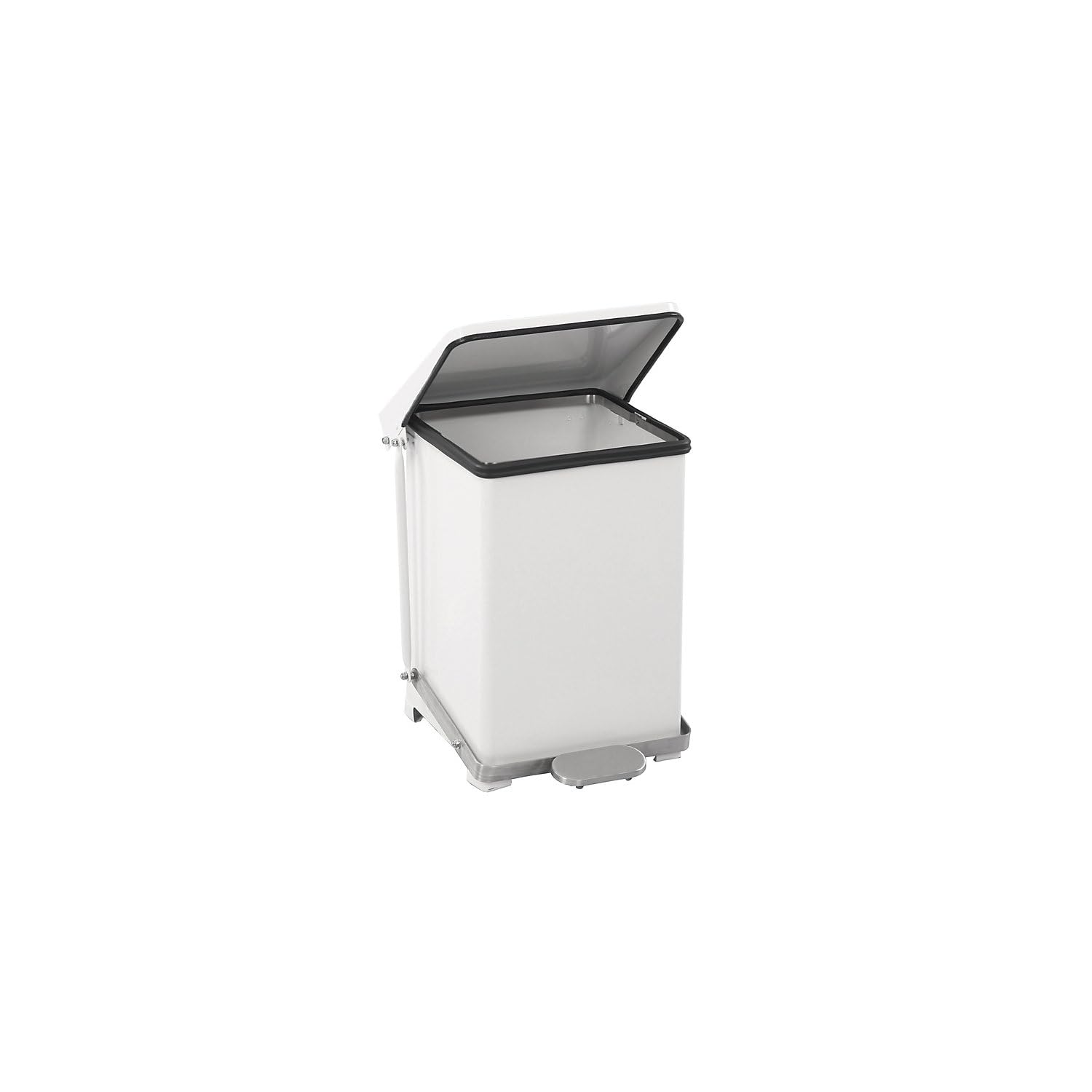 V-Part VB 058099 Professionale – Pattumiera a Pedale, 27 Litri, Bianco