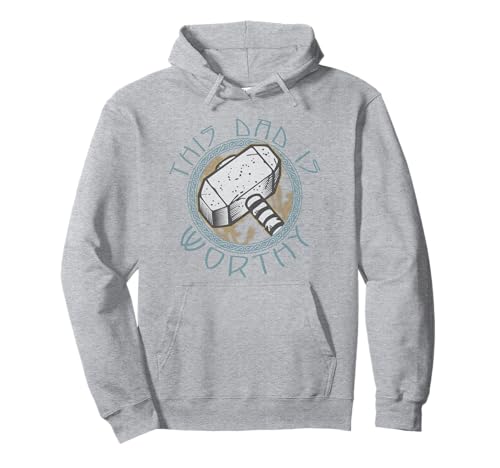 Marvel Comics Retro Classic Father's Day Thor Worthy Dad Sudadera con Capucha