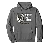 Southaven Repsect the Locals Hiking Bigfoot Sasquatch Pullover Hoodie