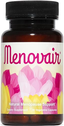 Menovair - Natural Menopause Support Supplement - Non-GMO Vegan Gluten-Free