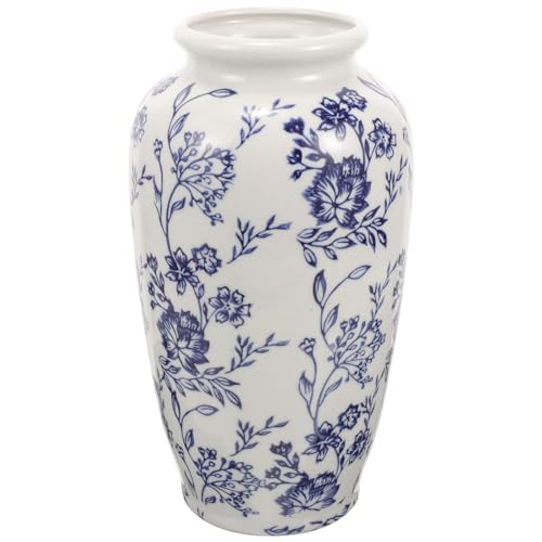 ABOOFAN Blaue Und Weiße Porzellan-Blumenvase Handgefertigte Chinesische...