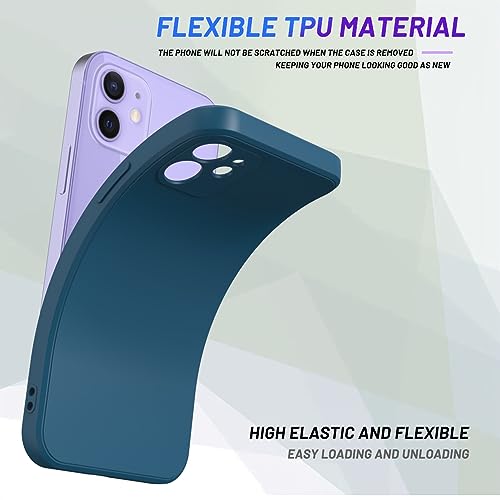 WOGROO for iPhone 12 mini Case Dark Blue, Scratch Resistant with Soft Touch, Slim Thin Phone Cover for iPhone 12 mini 5.4 inch - image 4