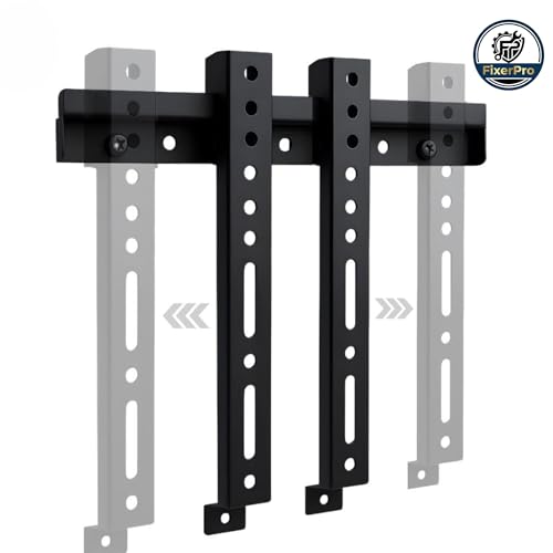 Image of FM1 Wall Mount TV Stand Bracket for 14 Inch to 32 Inch Smart TV /LEDs | Heavy Duty Wallmount TV Mount - Black (Pack of 1)