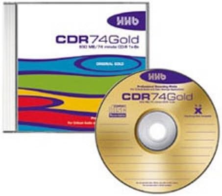 HHB CDR74 Gold 74 Minute CDR (Each)