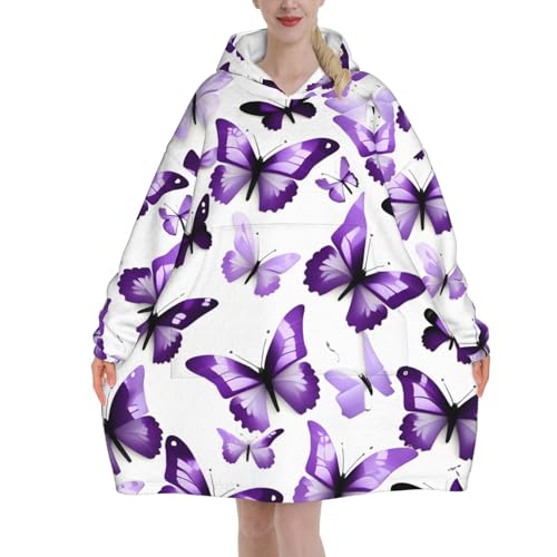 Couverture à capuche papillon pour s'envelopper de douceur et de tendresse
