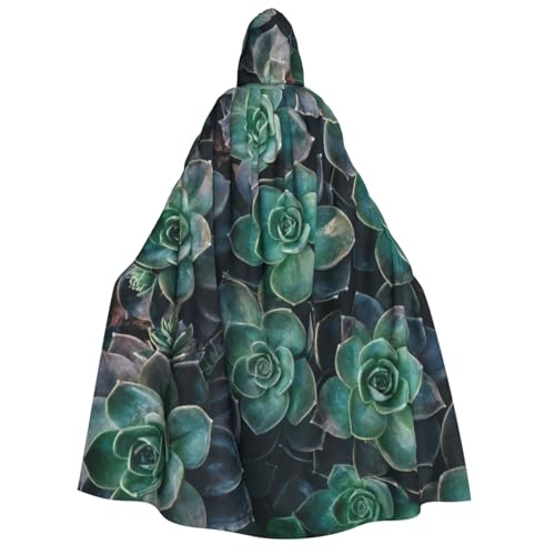 Cape à capuche succulentes idéale pour vos soirées cosplay et fêtes