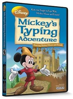 Disney Mickey’s Typing Adventure Gold – Typing Training for Kids to Learn to Type or Improve their Typing Skills with Mickey Mouse & Friends