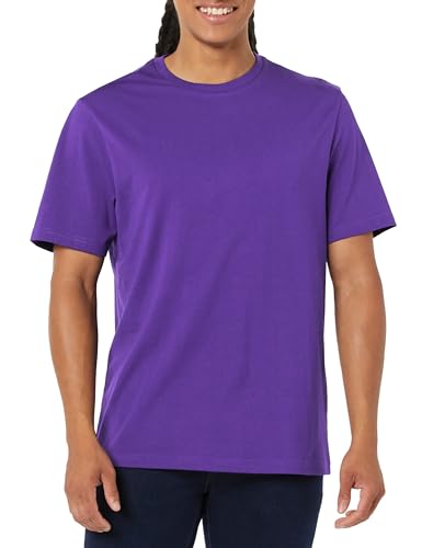 Image of Amazon Essentials Men's Slim-Fit Crewneck Short Sleeve Cotton T-Shirts