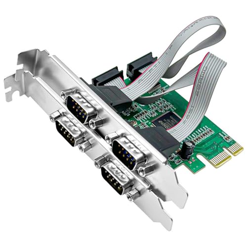 Carte d'extension PCIe RS232 double interface pour stabiliser vos transferts de données