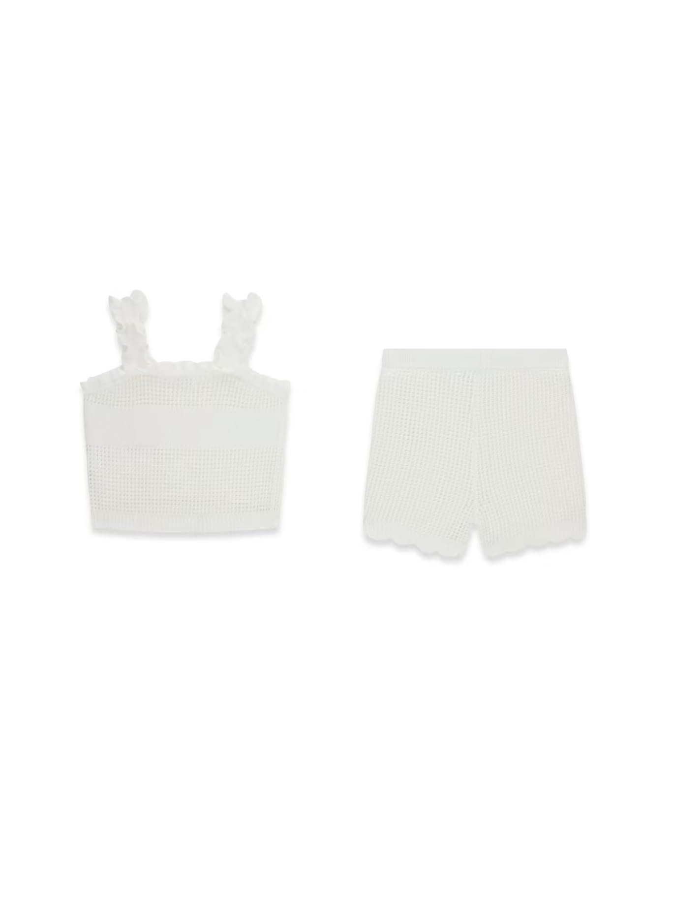 GUESS Conjunto para niña Blanco