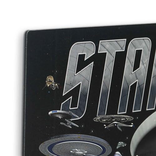 Open Road Brands Plaque en métal Star Trek Ships – Décoration murale vintage Star Trek pour cave, salle de cinéma ou chambre à coucher – vue 4
