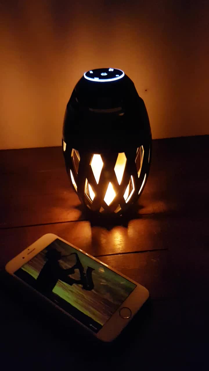 decotech flame speaker