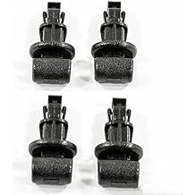 4 Pack 83715-SHJ-A21ZA Black Sun Shade Hook Sliding Door Clip Kit fit for 2005 2010 Honda Odyssey