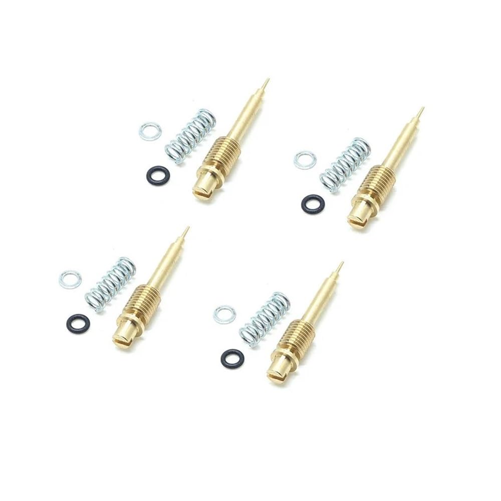 Jeu de vis de carburateur 4 pièces de haute précision pour GL500 et CB750C