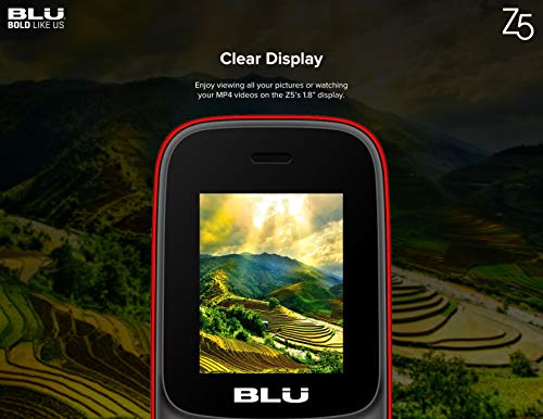 BLU Z5 Z210 1.8" 2G Cell Phone 32MB VGA GSM Unlocked Dual SIM (Grey) - Image 4