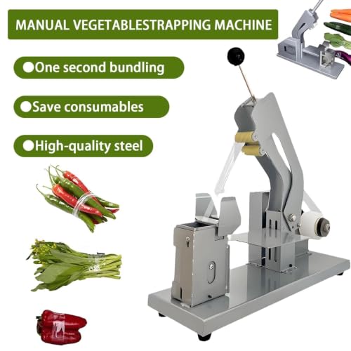 Agrupadora de verduras con doble rollo para optimizar el embalaje agrícola 4