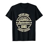 Vintage d'anniversaire depuis septembre 1985 T Shirt