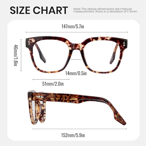 Image of Cyxus Chunky Square Blue light Glasses Womens Men Stylish TR90 Frame Computer Gaming Academic Look 8556