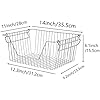 Amazon.com: blitzlabs Stackable Wire Metal Baskets Fruit Vegetable ...