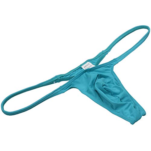 Orocojuco 8-Pack Men's Bikini Thong Underwear Slim Pouch String Tangas Second Skin Feel Sexy Low Rise T-Back Large #TOP2