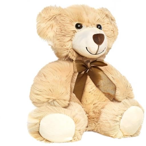 Yeqivo Teddybär gefülltes Tier Plüschtier Geschenk für Kind Freundin, 13.5 Zoll gefüllte Bären für Weihnachten Valentinstag Geburtstag Hochzeitsfeier(Khaki,1Pcs)