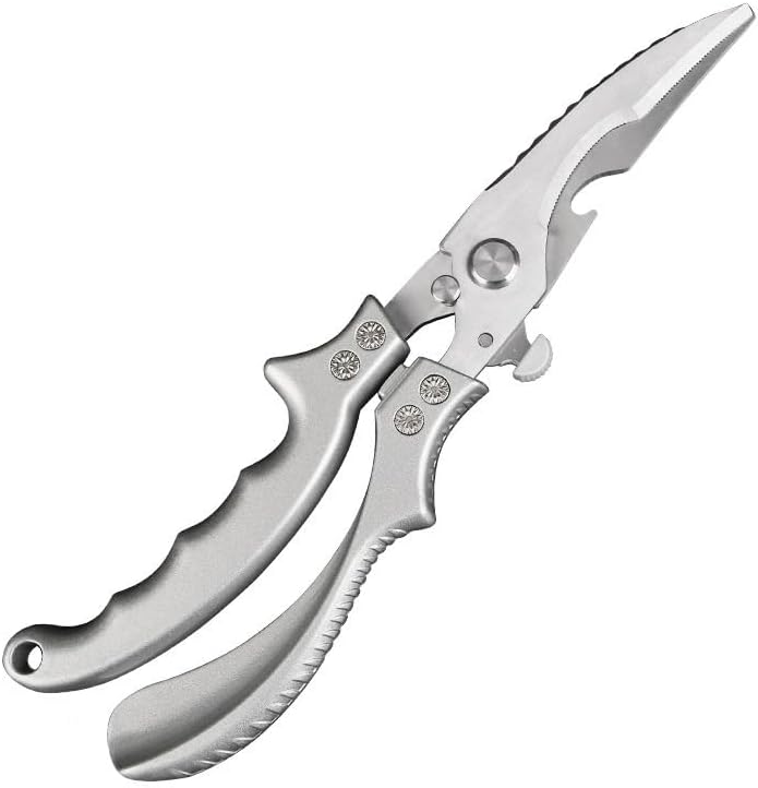Kitchen Scissors Kitchen Strength Chicken Bone Scissors Chicken Duck and Fish Shears Heavy Duty Stainless Steel Chef's Shears