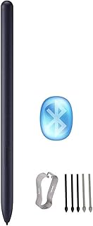 Galaxy Tab S7 S Pen (with Bluetooth) Replacement for Samsung Galaxy Tab S7, Tab S7+ Plus, Galaxy Tab S7 FE Pen Touch Stylus Pen + Tips/Nibs (Black)