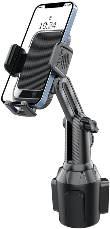 Soporte plegable para teléfono de automóvil, soporte universal ajustable y plegable, soporte de cuello de cisne giratorio de 360 para tablerosoporte