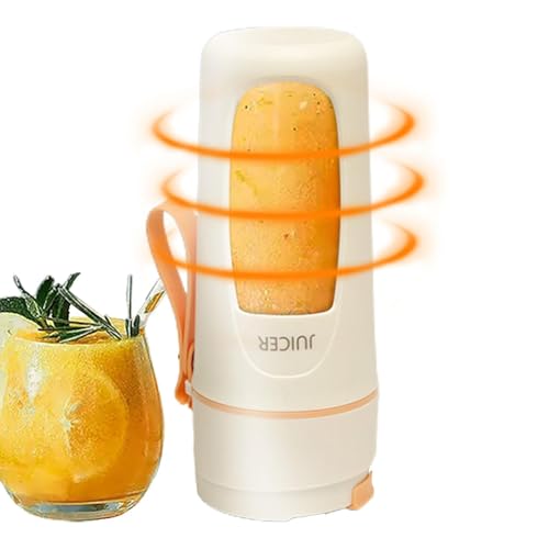 Batidora portátil, botella de coctelera antifugas de 340 ml recargable para frutas - Taza de licuadora portátil con batería 3000 Mah | Ideal para jugo de bebidas glácteas gimnasio playa y frutas