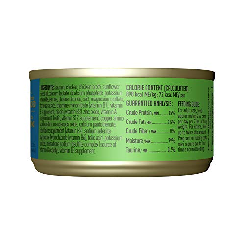 Image of Tiki Cat Luau Wet Cat Food, Wild Salmon & Chicken, 2.8 oz. Cans (12 Count)